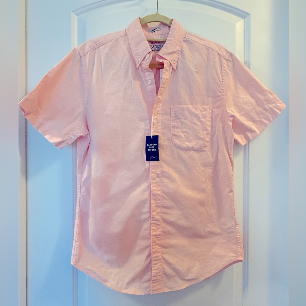 NWT J. Crew Mens Broken-in Oxford